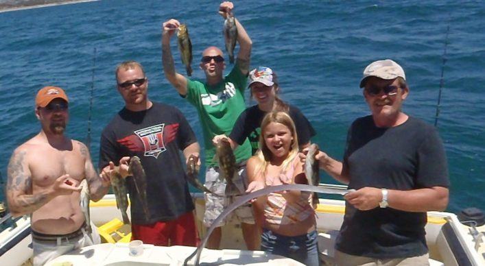 family fun deep sea fishing