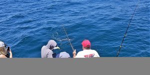 Mako Shark fishing Fish Taxi SoCal